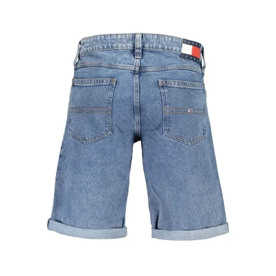 Blue Cotton Short