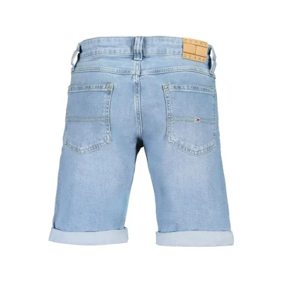 Blue Cotton Short