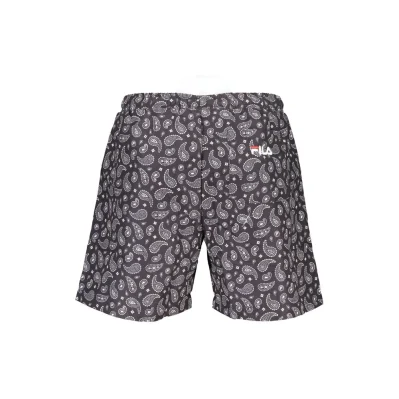 Black Polyester Swimwear