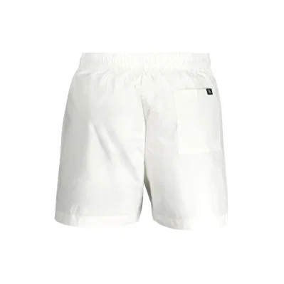 White Polyester Swimwear