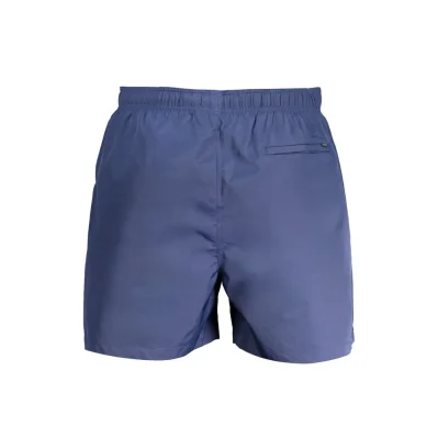 Blue Polyester Swimwear
