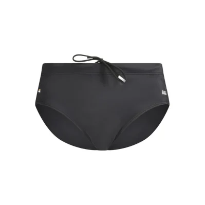 Black Elastane Swimwear