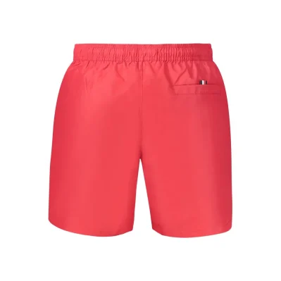 Red Polyester Swimwear