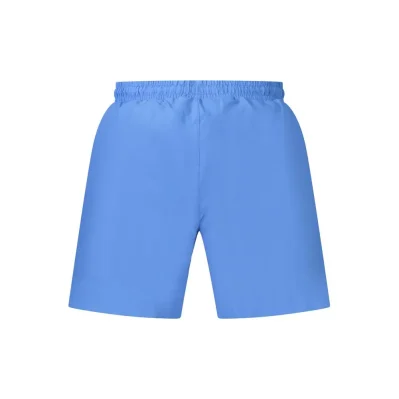 Blue Polyester Swimwear