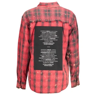 Red Cotton Shirt