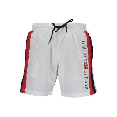 White Polyamide Swimwear
