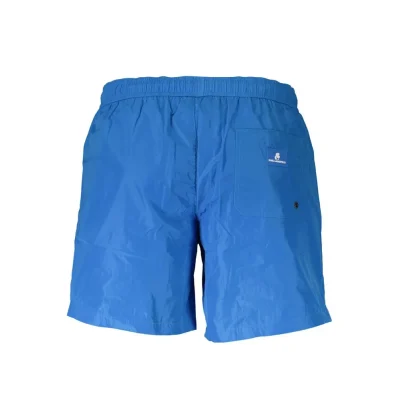 Blue Polyester Swimwear