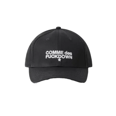 Black Cotton Hat