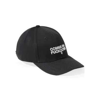 Black Cotton Hat