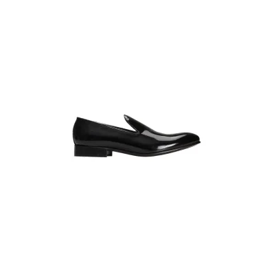 Black Calfskin Loafer