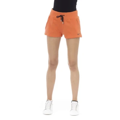 Orange Cotton Short