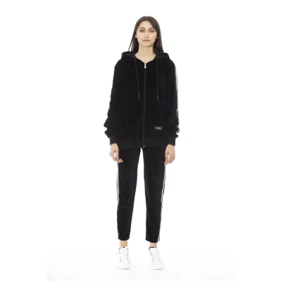 Black Cotton Tracksuit