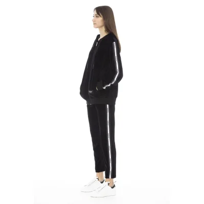 Black Cotton Tracksuit