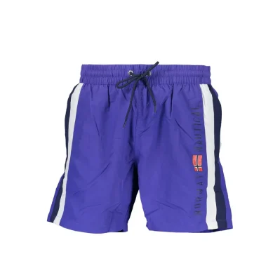 Blue Polyamide Swimwear