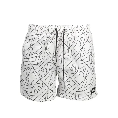 White Polyester Swimwear