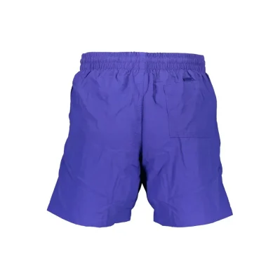 Blue Polyamide Swimwear
