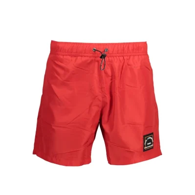 Red Polyester Swimwear