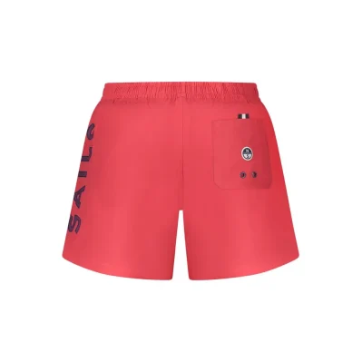 Red Cotton Swimwear