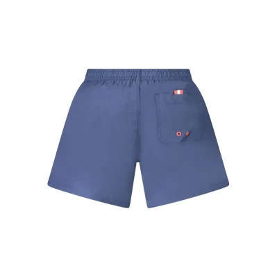 Blue Cotton Swimwear