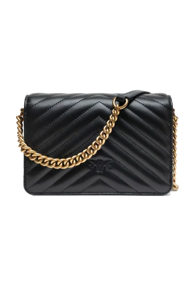 Black Love Click Mini Sheep nappa Chevron