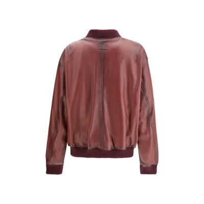 Leather bomber Jacket