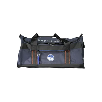 Blue Polyester Handbag