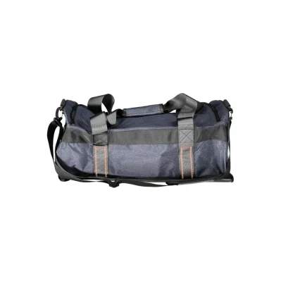 Blue Polyester Handbag