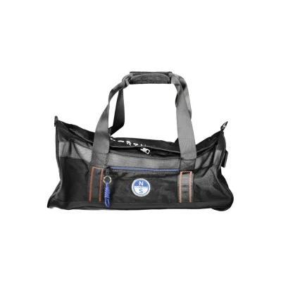 Black Polyester Handbag