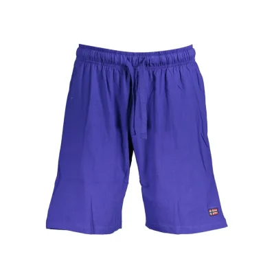 Blue Cotton Pant