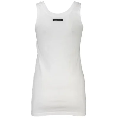 White Cotton Tank Top