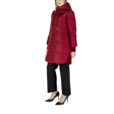 Purple Polyester Jackets & Coat