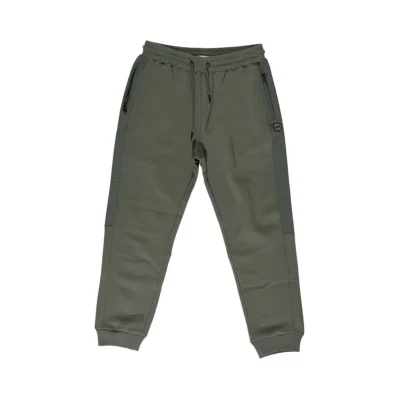 Green Cotton Joggers Workout Pant