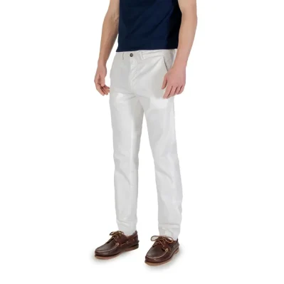 White Cotton Skinny Pant
