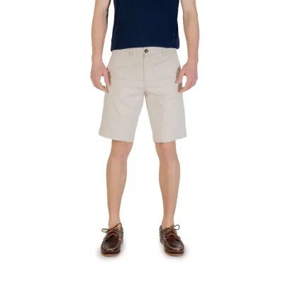 Bicolor Cotton Bermuda