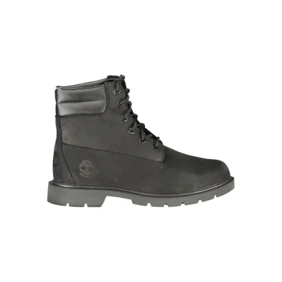 Black Polyester Ankle