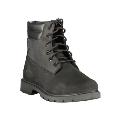 Black Polyester Ankle