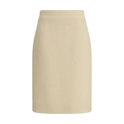 Wool Tweed Skirt