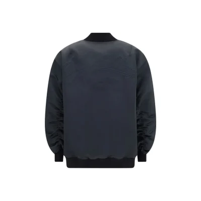 Oversized Jacket with embossed print
