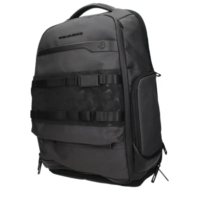 Gray Fabric Backpacks