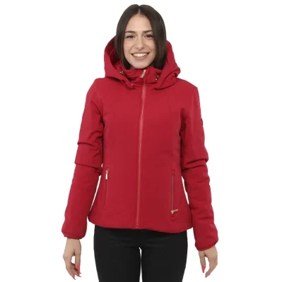 Red Nylon Jackets & Coat
