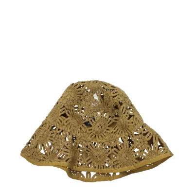 Green Polyester Bucket Hats
