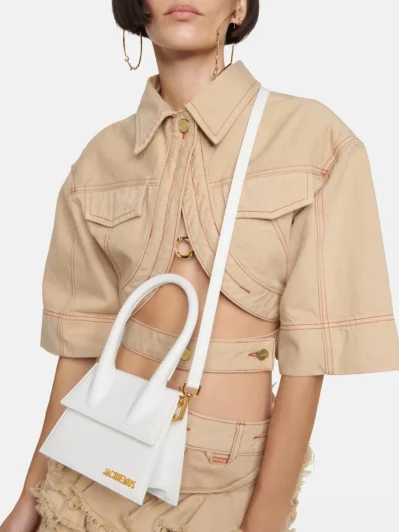 White Le Chiquito Moyen Bag