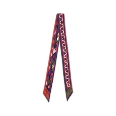 Printed silk Scarf