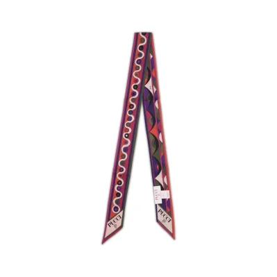 Printed silk Scarf
