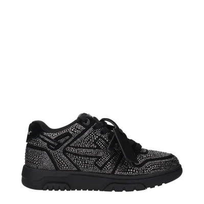 Black Leather Sneakers