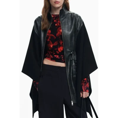 Black Polyester Sweater