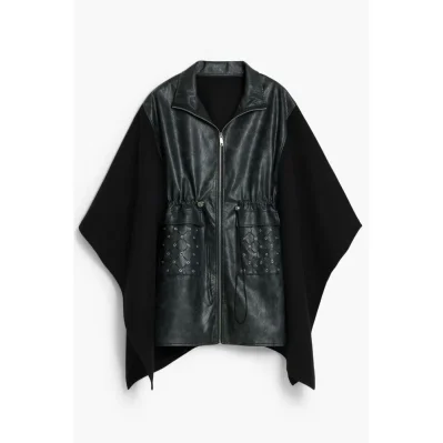 Black Polyester Sweater