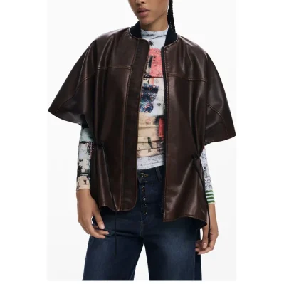Brown Polyethylene Sweater