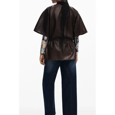 Brown Polyethylene Sweater