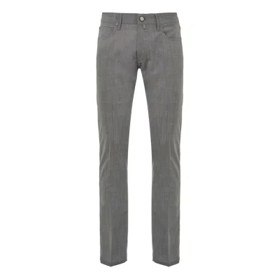 Gray Wool Pant